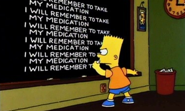Simpsons board
